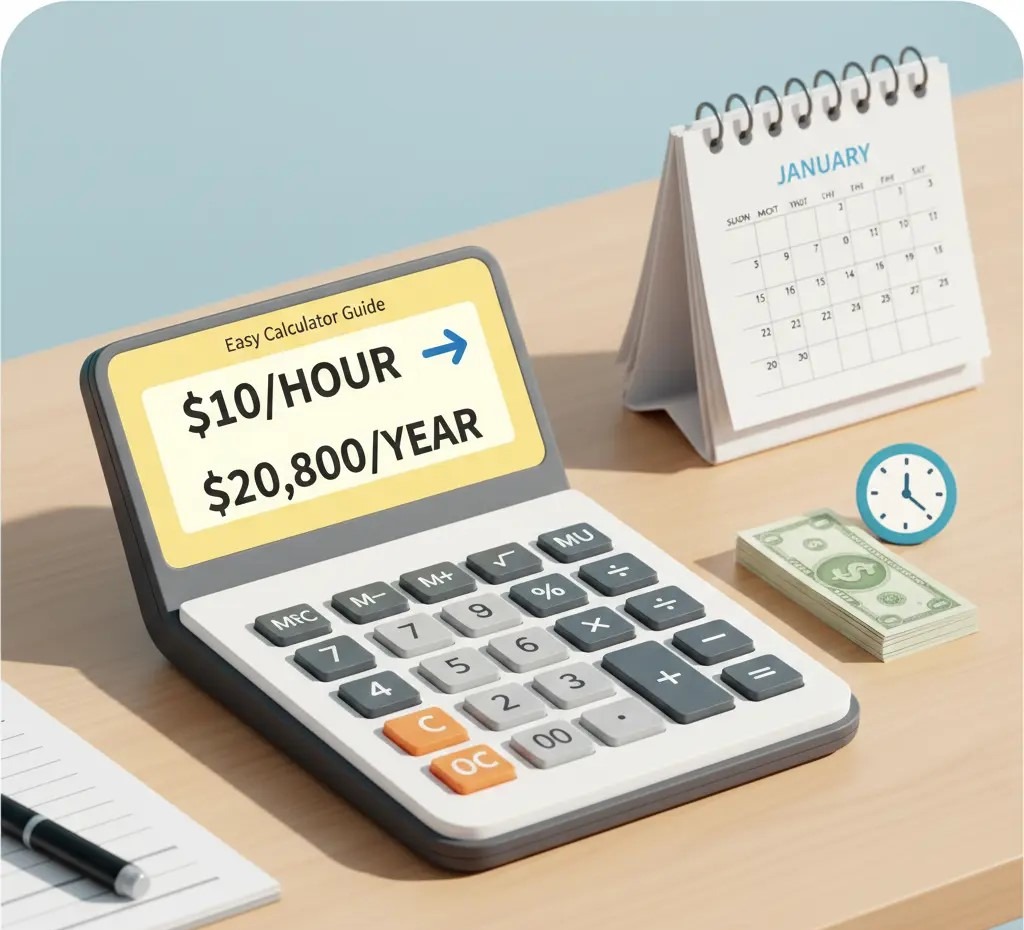 $10 an Hour Is How Much a Year