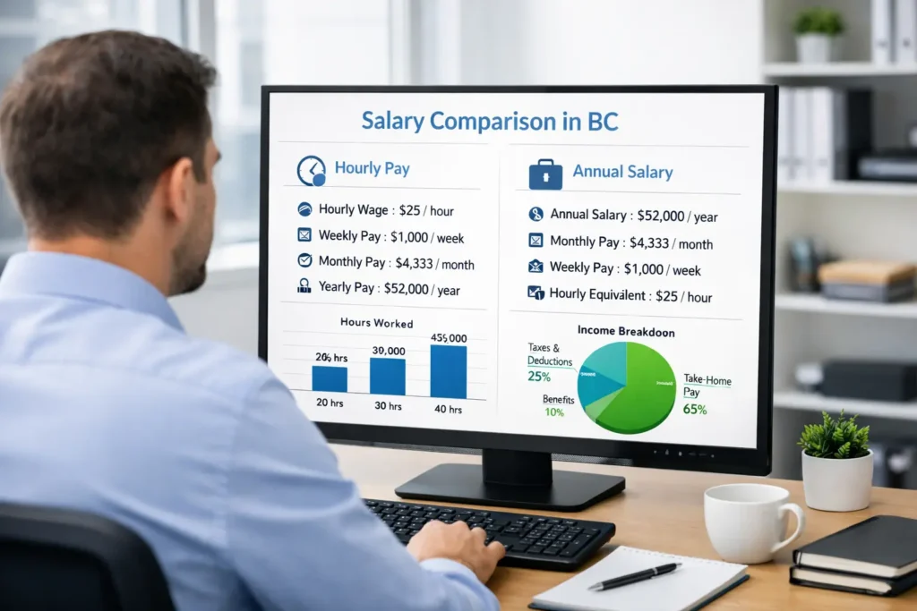Hourly to Salary Calculator BC