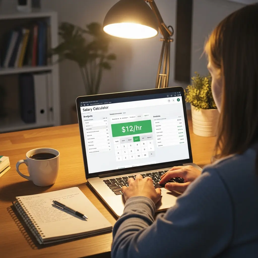 $12 hour to year calculator