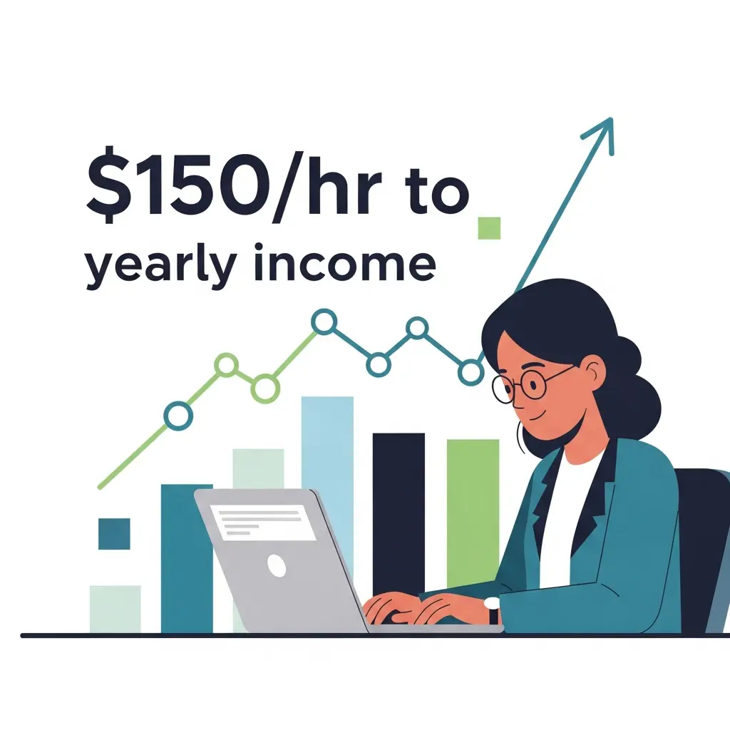 $150/hr to yearly income